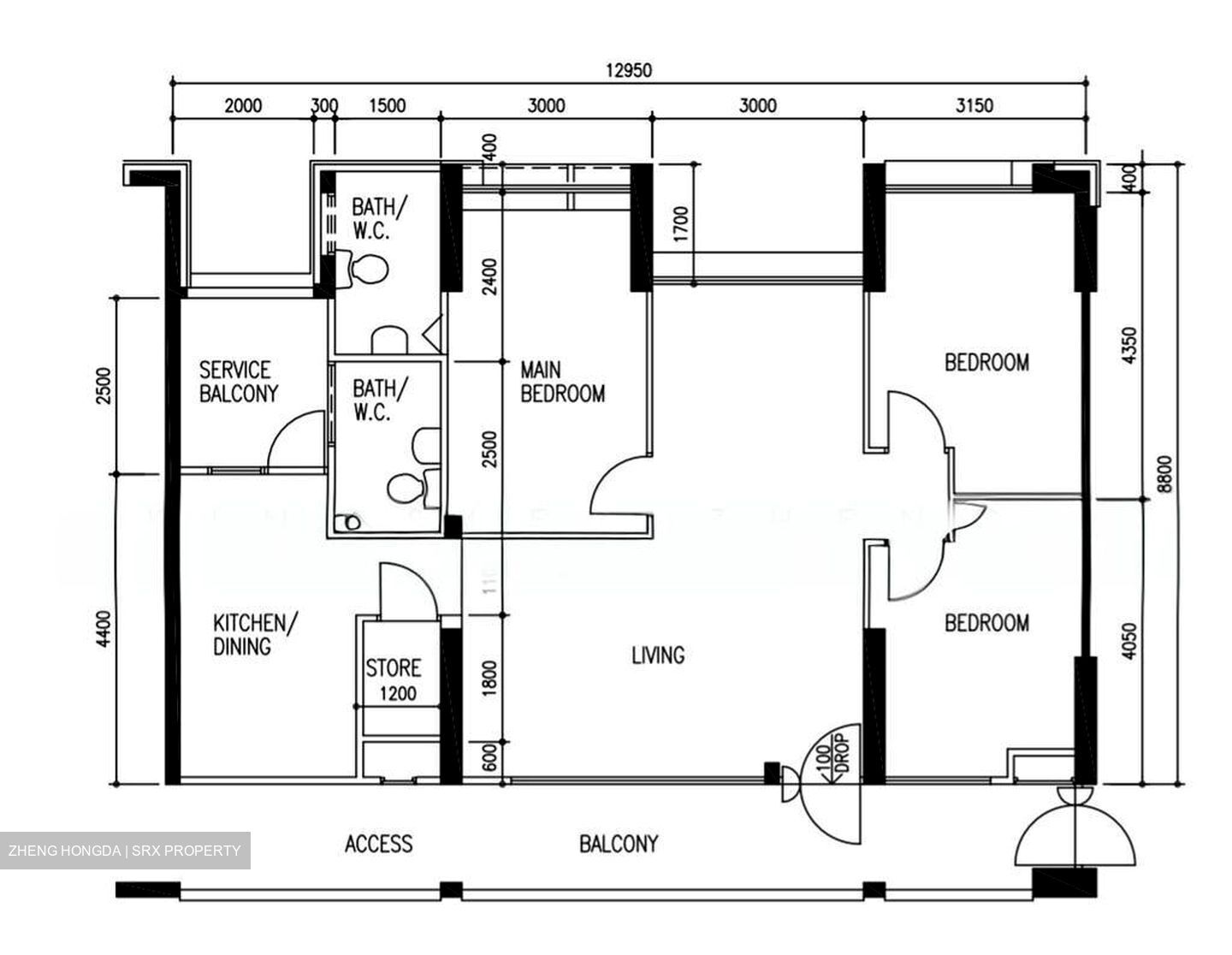 Blk 35 Rumah Tinggi View (Bukit Merah), HDB 4 Rooms #574662901